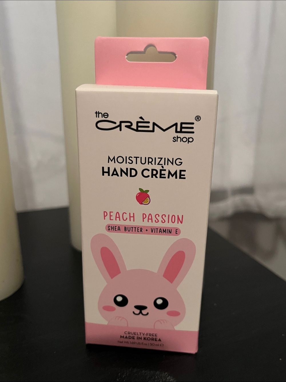 The Crème Shop Peach Passion Moisturizing Hand Crème — Pink